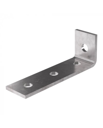 Пластина угловая 90 градусов 4 отверстия 1/3 HDZ Промрукав (PR08.8835) в Назрани Аксессуары для лотков Pintop.ru