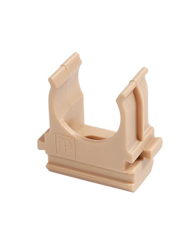 Крепёж-клипса для труб АБС-пластик сосна д20 (100шт/1500шт уп/кор) Промрукав (PR13.0049) в Назрани Держатели, клипсы, скобы Pintop.ru