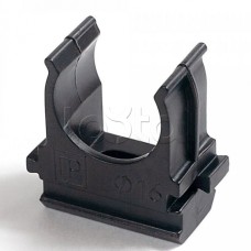 Крепёж-клипса для труб Полистирол черная д50 в малой упаковке (5шт/200шт уп/кор) Промрукав (PR13.0214)