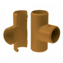 Тройник разборный бук д16 (5шт/500 шт уп/кор) Промрукав (PR13.0255)