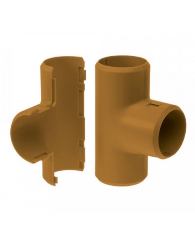 Тройник разборный бук д32 (1шт/200шт уп/кор) Промрукав (PR13.0258) в Назрани Повороты, муфты, тройники Pintop.ru