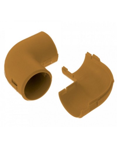 Соединитель угловой разборный бук д25 (30шт/480шт уп/кор) Промрукав (PR13.0285) в Назрани Повороты, муфты, тройники Pintop.ru