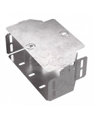 Переходник симметричный с крышкой Стандарт 200х150х80 Промрукав (PR16.0474) в Назрани Аксессуары для лотков Pintop.ru