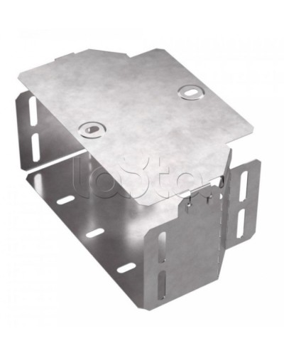 Переходник симметричный с крышкой Стандарт 200х150х100 Промрукав (PR16.0476) в Назрани Аксессуары для лотков Pintop.ru