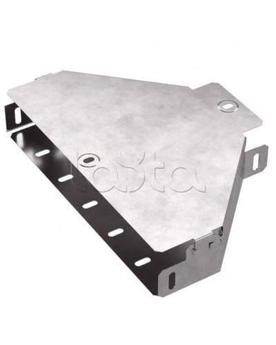 Переходник симметричный с крышкой Стандарт 300х100х50 Промрукав (PR16.0477) в Назрани Аксессуары для лотков Pintop.ru