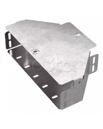 Переходник симметричный с крышкой Стандарт 300х150х80 Промрукав (PR16.0481) в Назрани Аксессуары для лотков Pintop.ru