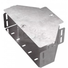 Переходник симметричный с крышкой Стандарт 300х150х100 Промрукав (PR16.0484)