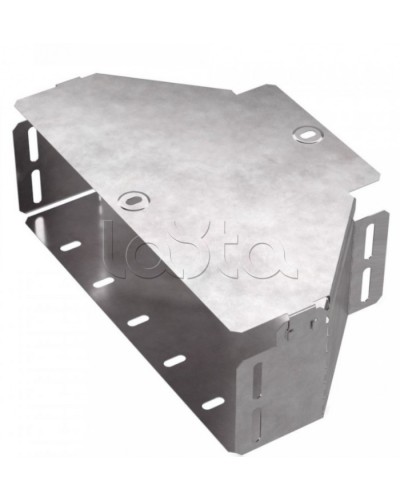 Переходник симметричный с крышкой Стандарт 300х150х100 Промрукав (PR16.0484) в Назрани Аксессуары для лотков Pintop.ru