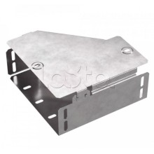 Переходник правый с крышкой Стандарт 200х100х80 Промрукав (PR16.0509)