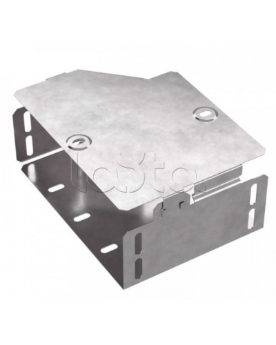 Переходник правый с крышкой Стандарт 200х150х80 Промрукав (PR16.0510) в Назрани Аксессуары для лотков Pintop.ru