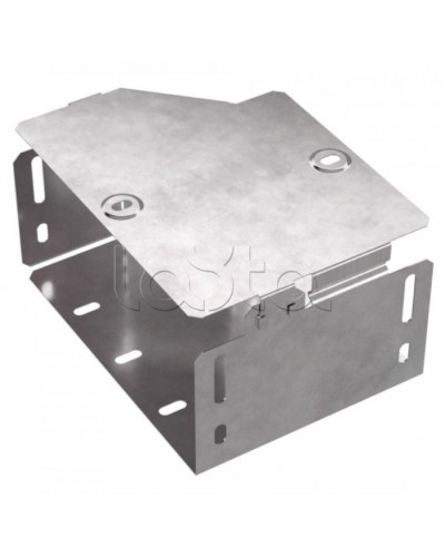 Переходник правый с крышкой Стандарт 200х150х100 Промрукав (PR16.0512) в Назрани Аксессуары для лотков Pintop.ru