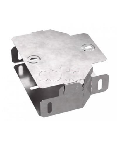 Переходник симметричный с крышкой Стандарт 100х50х50 Промрукав (PR16.0565) в Назрани Аксессуары для лотков Pintop.ru