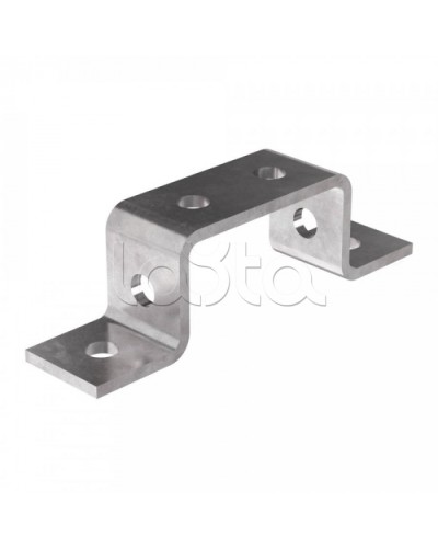 Пластина П-образная двойная 6 отверстий Промрукав (PR16.1123) в Назрани Аксессуары для лотков Pintop.ru