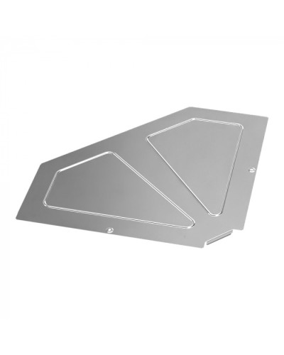 Крышка угла горизонтального 90 градусов Стандарт INOX (AISI 304) 600 Промрукав (PR16.3522) в Назрани Аксессуары для лотков Pintop.ru