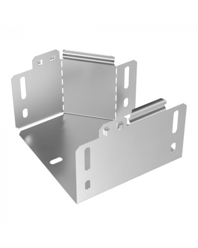 Переходник правый Стандарт INOX (AISI 304) 150х100х100 Промрукав (PR16.5722) в Назрани Аксессуары для лотков Pintop.ru