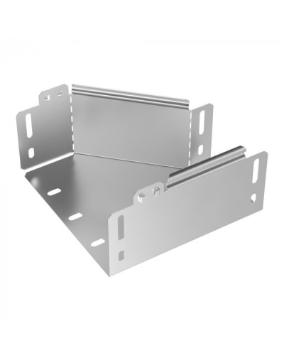 Переходник правый Стандарт INOX (AISI 304) 200х100х100 Промрукав (PR16.5725) в Назрани Аксессуары для лотков Pintop.ru