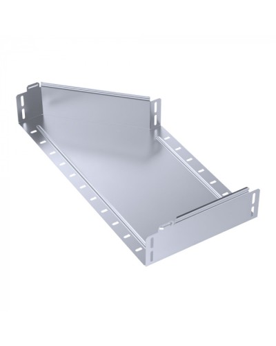 Переходник правый Стандарт INOX (AISI 316) 600х400х100 Промрукав (PR16.5830) в Назрани Аксессуары для лотков Pintop.ru