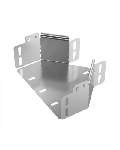 Переходник симметричный Стандарт INOX (AISI 304) 200х100х80 Промрукав (PR16.5925) в Назрани Аксессуары для лотков Pintop.ru