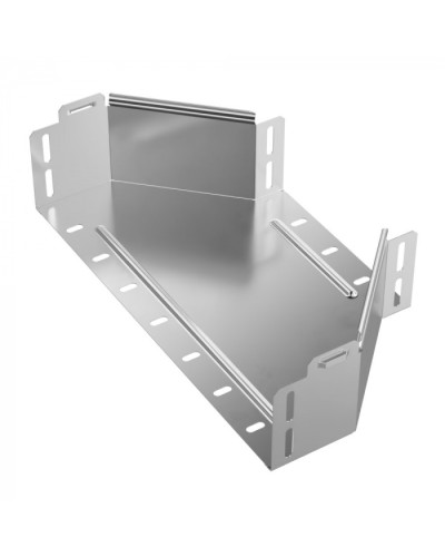 Переходник симметричный Стандарт INOX (AISI 304) 400х200х100 Промрукав (PR16.5941) в Назрани Аксессуары для лотков Pintop.ru