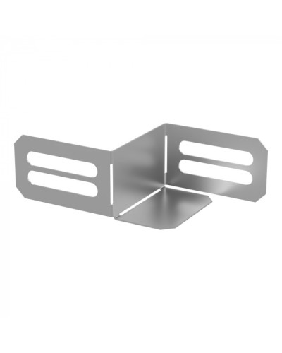 Переходник упрощённый горизонтальный Стандарт INOX (AISI 304) на 50 мм Н50 Промрукав (PR16.6142) в Назрани Аксессуары для лотков Pintop.ru