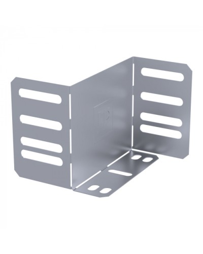 Переходник упрощённый горизонтальный Стандарт INOX (AISI 316) на 100 мм Н100 Промрукав (PR16.6148) в Назрани Аксессуары для лотков Pintop.ru