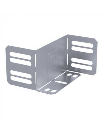 Переходник упрощённый горизонтальный Стандарт INOX (AISI 316) на 100 мм Н80 Промрукав (PR16.6150) в Назрани Аксессуары для лотков Pintop.ru