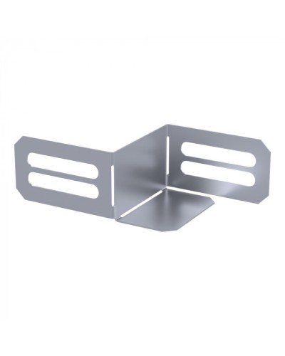 Переходник упрощённый горизонтальный Стандарт INOX (AISI 316) на 50 мм Н50 Промрукав (PR16.6173) в Назрани Аксессуары для лотков Pintop.ru