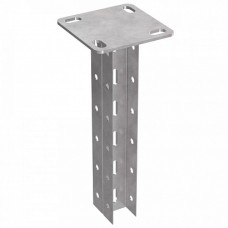 Стойка двойная потолочная 45х30х1800 пятка 120х120 Промрукав (PR08.5154)