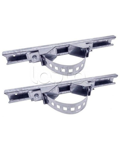 Комплект кронштейнов для крепления ТШ и коммутаторов на опору Релион Крепление ТШ и коммутаторов на опору в Назрани Кронштейны и адаптеры для камер и мониторов Pintop.ru