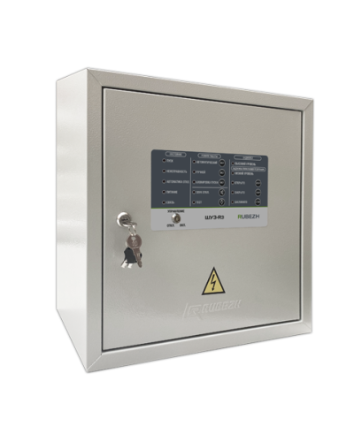 Шкаф управления пожарный Рубеж ШУН/В-1,5-03-R3 IP54 в Назрани Адресная система пожарной сигнализации РУБЕЖ Pintop.ru