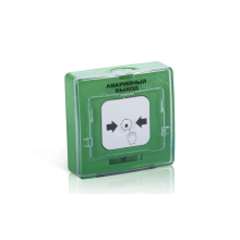 Устройство дистанционного пуска адресное Рубеж УДП 513-11-R3 "ПРОВЕРКА СИСТЕМЫ", цвет зеленый