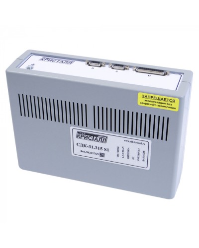 Блок контроля S1 Кристалл СДК-31.315S1(TCP/IP) в Назрани Приемно-контрольные приборы Pintop.ru