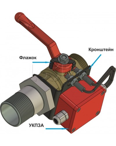 Кронштейн КШ-50-46-И (для УКПЗА v1, v2) Спецавтоматика в Назрани Дополнительное оборудование пожаротушения Pintop.ru