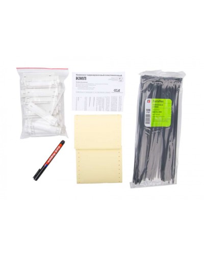 Комплект маркировочный пластмассовый КМП ССД (120808-00041) в Назрани Аксессуары для кабель-канала Pintop.ru