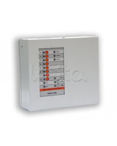 Прибор приемно-контрольный охрано-пожарный ВЭРС-ПК8М версия 3.2 в Назрани Приемно-контрольные приборы Pintop.ru