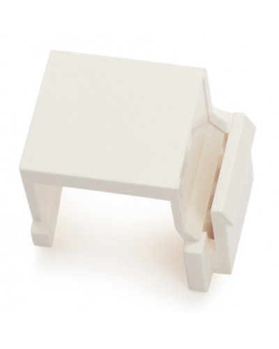 Вставка-заглушка формата Keystone Jack, белая Hyperline (KJ1-BL-WH) в Назрани Патч-корды и пигтейлы Pintop.ru