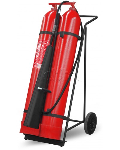 Огнетушитель ПОЖТЕХНИКА ОУ-50 Морской ИНЕЙ (144В, до 10 000V) 2х40л. (баллона по ГОСТ 949, раструб=1м) в Назрани Огнетушители Pintop.ru