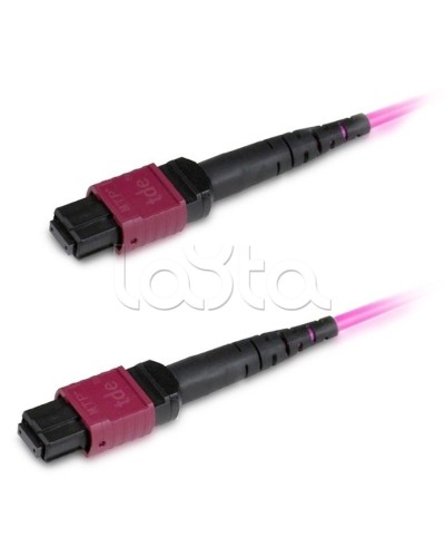 Патч-корд волоконно-оптический Hyperline FHD-MC3-503-MPOF12/PS-MPOF12/PS-B-20M-LSZH-AQ в Назрани Патч-корды и пигтейлы Pintop.ru