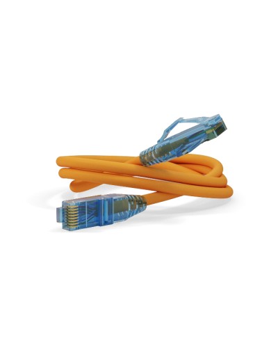Патч-корд U/UTP Hyperline PC-LPM-UTP-RJ45-RJ45-C6-0.3M-LSZH-OR в Назрани Патчкорды (медные) Pintop.ru