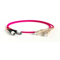 Патч-корд волоконно-оптический Hyperline FC-D2-504-FC/PR-SC/PR-H-15M-LSZH-MG