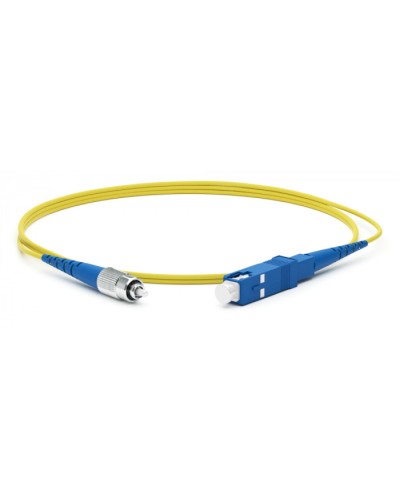 Патч-корд волоконно-оптический Hyperline FC-S2-9-FC/UR-FC/UR-H-15M-LSZH-YL в Назрани Патч-корды оптические Pintop.ru