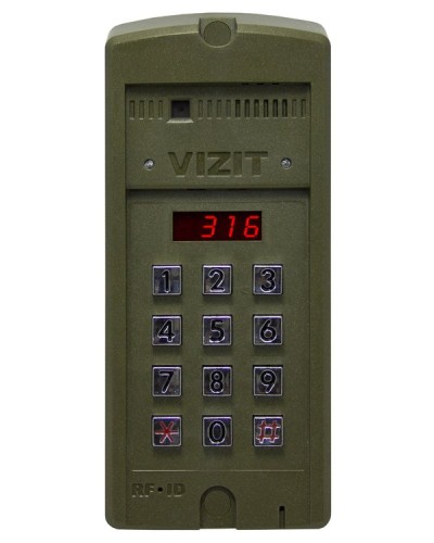 Блок вызова для совместной работы с БУД-302 Vizit БВД-316FCP в Назрани Блоки вызова многоабонентные Pintop.ru