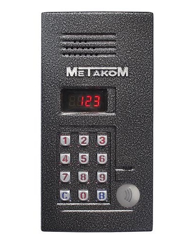 Блок вызова домофона Метаком MK2012-MFEN в Назрани Блоки вызова многоабонентные Pintop.ru