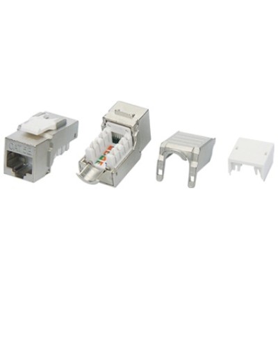 Вставка Hyperline (KJ9-8P8C-C5e-90-SH-F-WH) в Назрани Коннекторы Pintop.ru