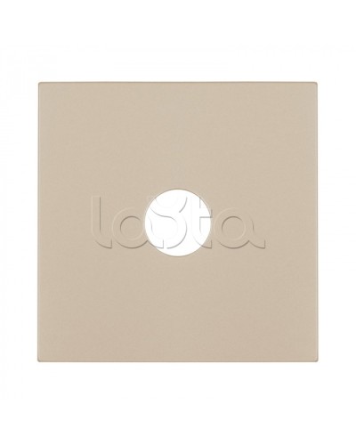 Накладка розетки TV (шампань) LK80 Экопласт (845106-1) в Назрани Розетки компьютерные и телефонные Pintop.ru