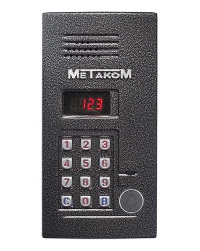 Блок вызова домофона Метаком MK2012-RFEVN в Назрани Блоки вызова многоабонентные Pintop.ru