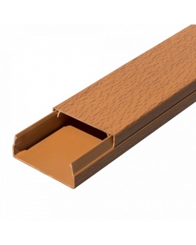 Кабель-канал бук 2-й замок 40х16 (56м/уп) Промрукав (PR.025431) в Назрани Огнестойкие кабельные линии Pintop.ru