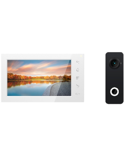 Комплект HD домофона Tantos Amelie HD X kit (White) в Назрани Комплекты домофонов Pintop.ru