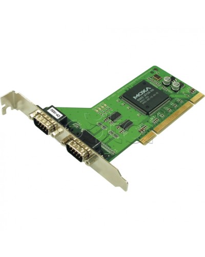 2-портовая плата RS-232 для шины Universal PCI Moxa CP-102U в Назрани Сетевые карты Pintop.ru