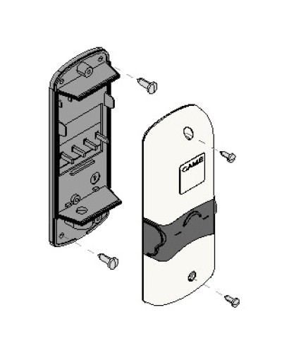 Корпус приемника DTA01 DTA02 DBS01 DBS02 Came 119RIR256 в Назрани Запчасти для шлагбаумов и автоматики Pintop.ru